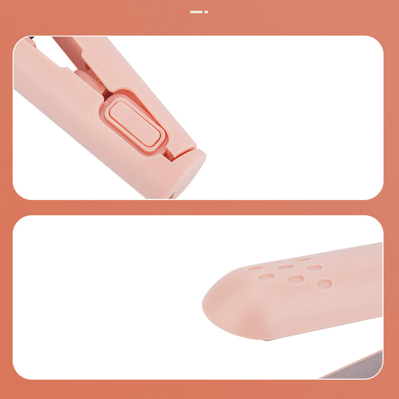 2 - In-1 Hair Styler - Straightener & Curling Iron