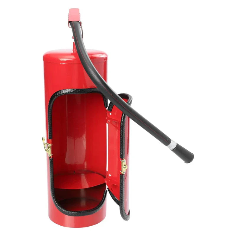 Original Stylish Bottle Holder in Fire Extinguisher Design - Practical and Decorative