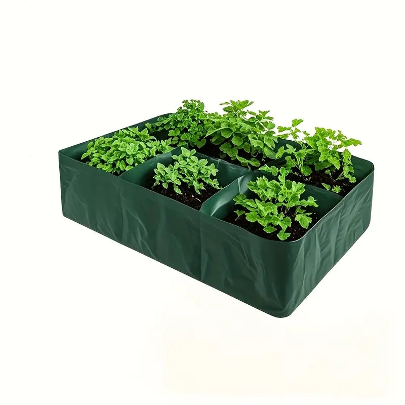 Planting Bag with Multiple Compartments - Robust Garden Storage for Plants and Herbs