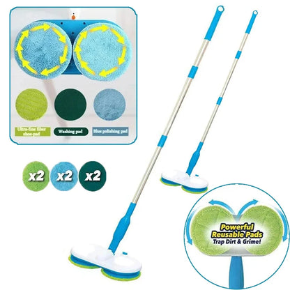 Cordless Electric Mop With Reusable Pads