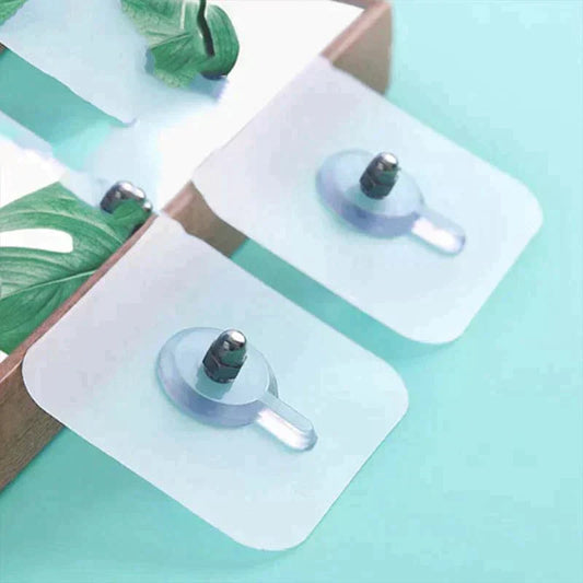 Self - Adhesive Wall Hooks with Thread | for a Secure Hold and Versatile Use