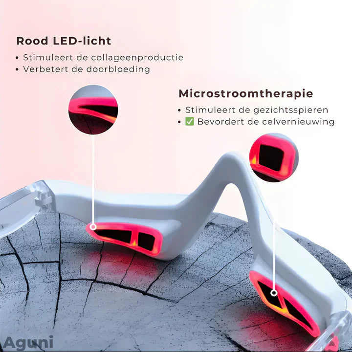 Therapeutic Ems Goggles With Red Light Technology