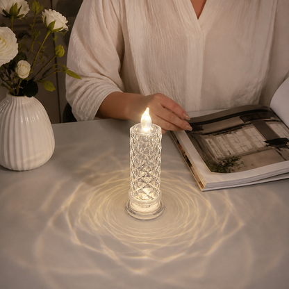 LED Crystal Candle Light