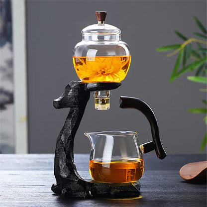 Artful Tea Brewing Set With Animal Design - Exclusive Tea Brewer For Stylish Tea Drinking