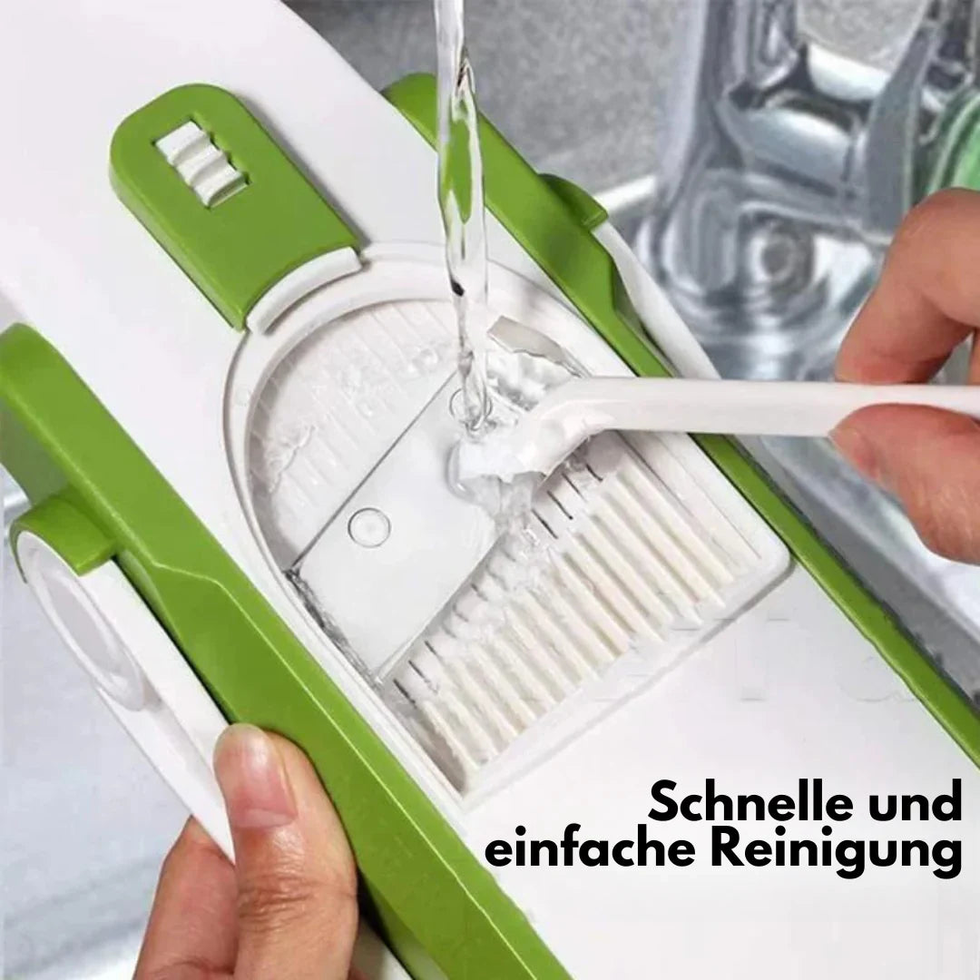 Adjustable Multifunctional Vegetable Slicer - Professional Kitchen Slicer with Collecting Tray
