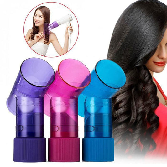 Curling Attachment For Hairdryer