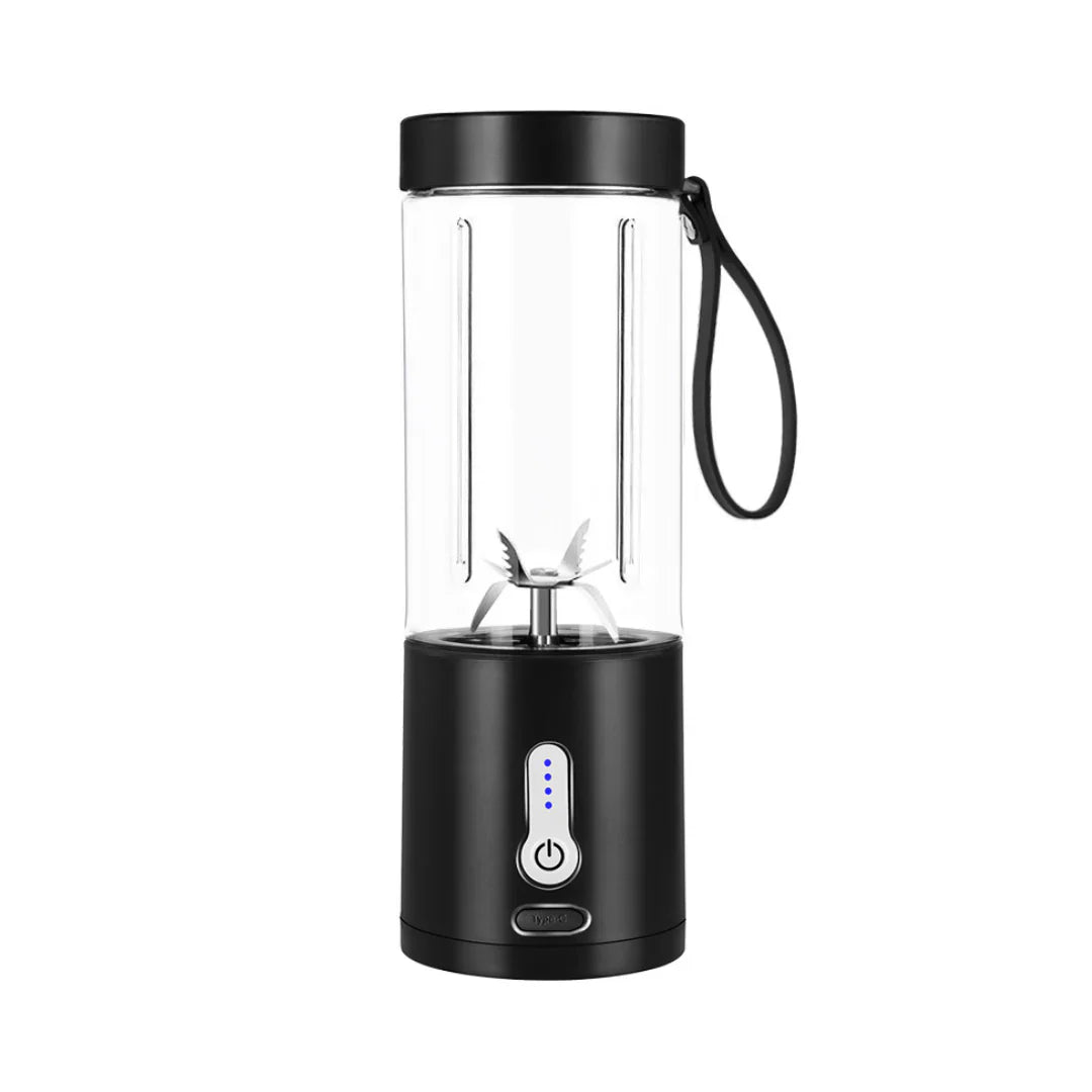 Portable Smoothie Maker With 6 Powerful Blades - Compact Blender For On The Go