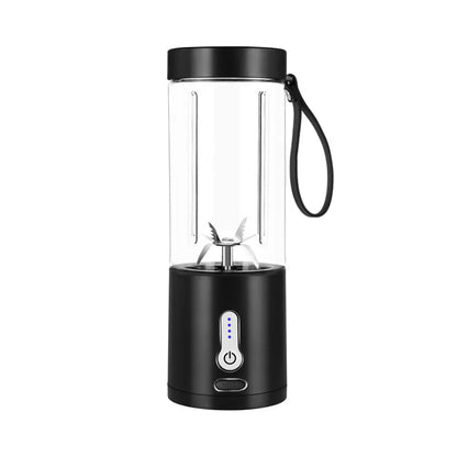 Portable Smoothie Maker With 6 Powerful Blades - Compact Blender For On The Go