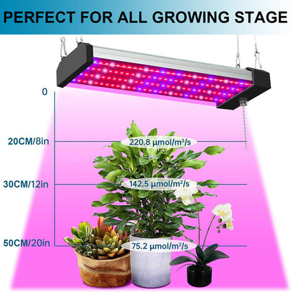 Led Plant Lamp With Full Spectrum Lighting And Pull Switch For Optimum Plant Growth