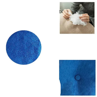 Round Meditation and Yoga Cushion - Comfortable Floor Cushion for Relaxation & Comfort