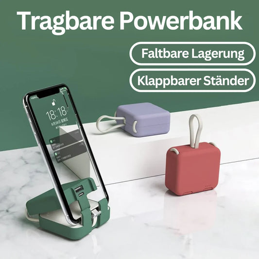 Foldable Power Bank - Portable Emergency Charger for on the Go