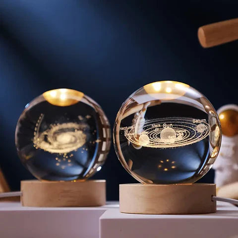 Luminous Moon Crystal Ball