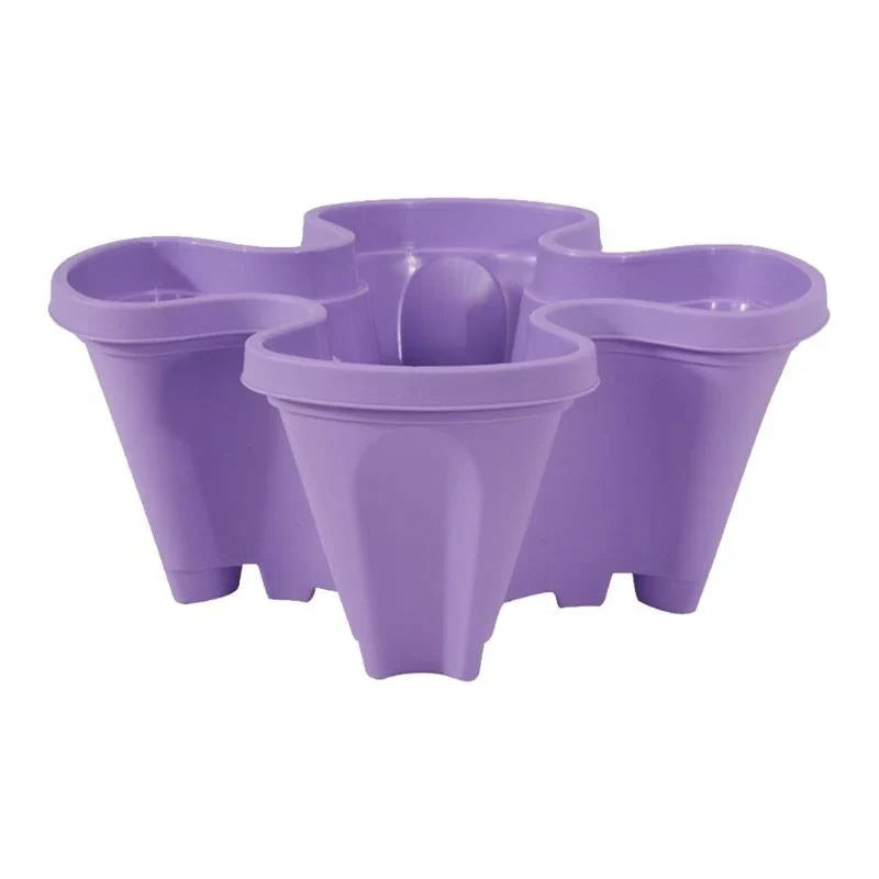 Space - Saving Stackable Plant Pots - Vertical Planting System with Castors