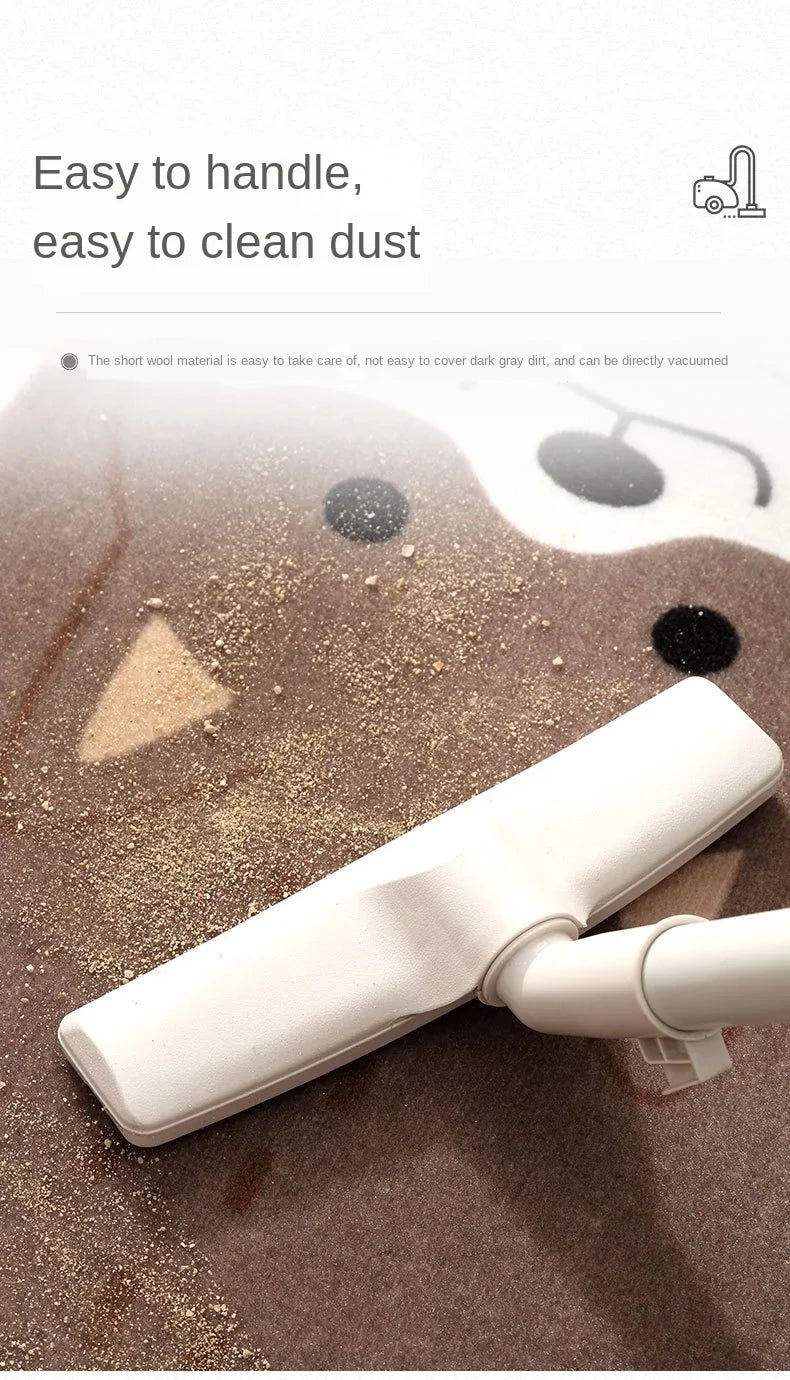 Cute Animal Non - Slip Mat - Pet Design for Kitchen , Bathroom and Hallway
