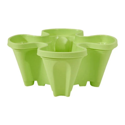 Space - Saving Stackable Plant Pots - Vertical Planting System with Castors