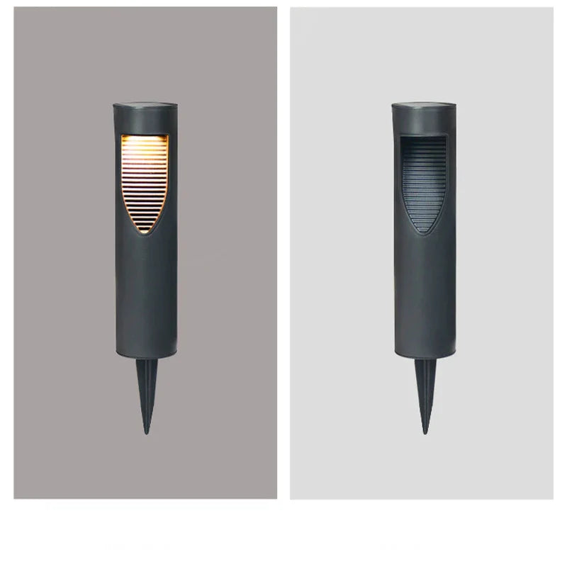 Modern Solar Garden Lamp - LED Outdoor Lighting With Stylish Design For Patio & Garden