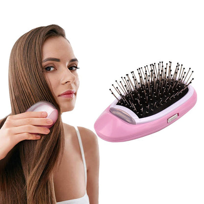 Ion Hairbrush - Antistatic Electric Brush For Smooth & Healthy Hair