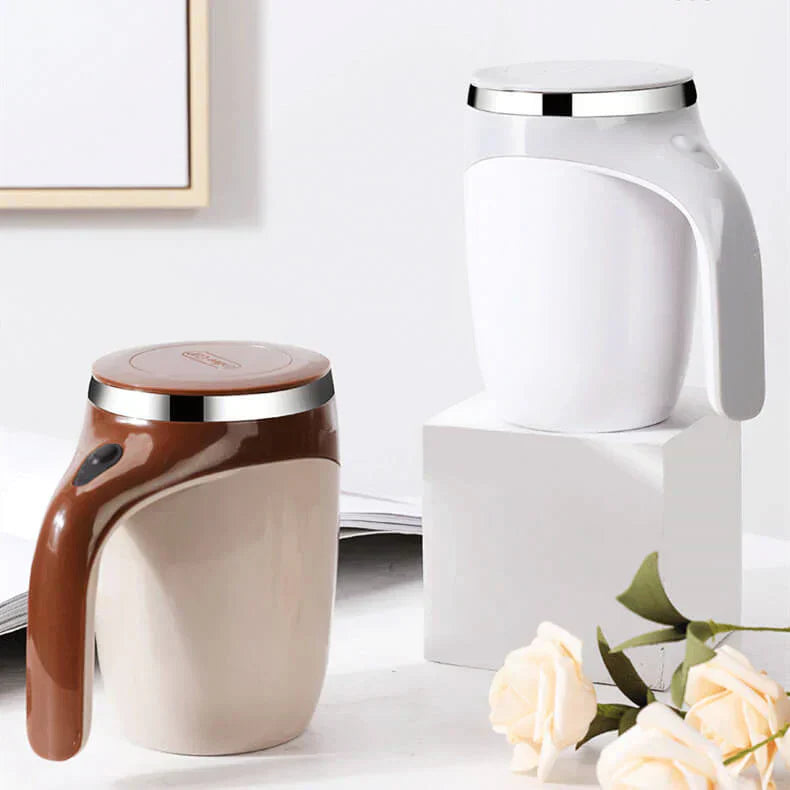 Automatically Stirring Thermos Cup with One - Button Operation