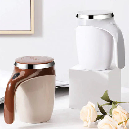 Automatically Stirring Thermos Cup with One - Button Operation