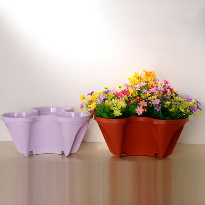Stackable Plant Tower for Herbs and Vegetables - Vertical Garden Planters for Indoors and Outdoors