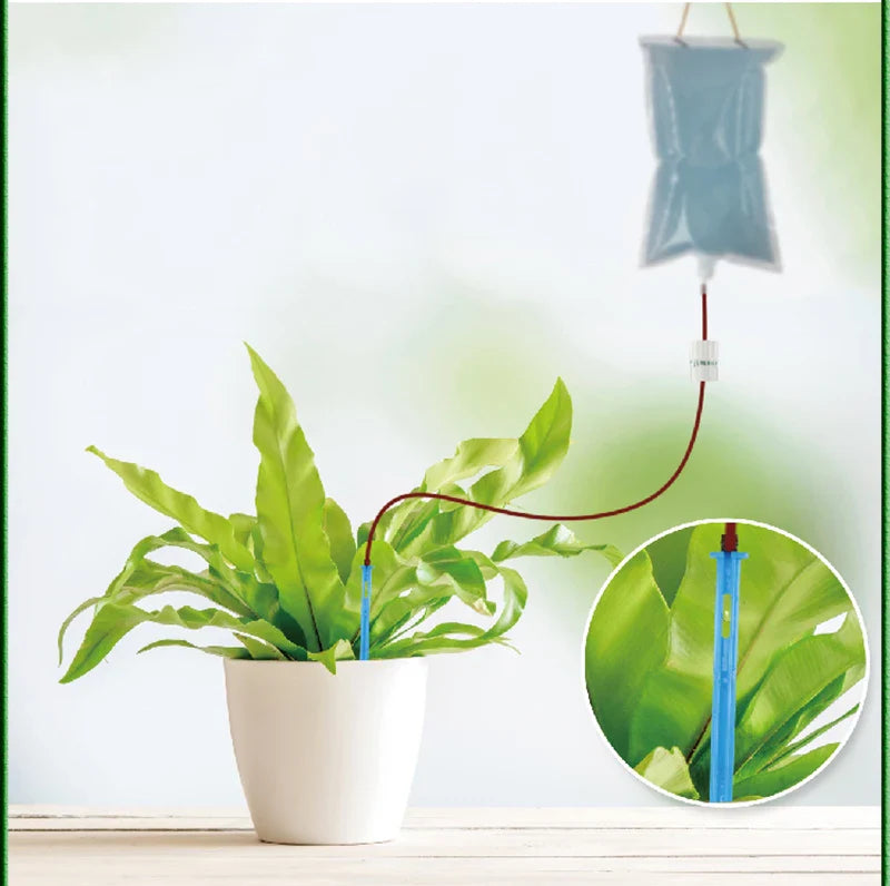 Water Bag Automatic Watering Device - Drip Irrigation for Easy Plant Care