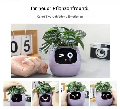 Automatic Smart Flower Pot with Watering System and Led Lights