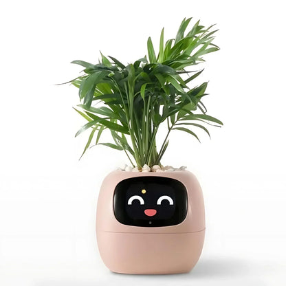 Automatic Smart Flower Pot with Watering System and Led Lights