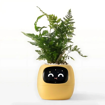 Automatic Smart Flower Pot with Watering System and Led Lights