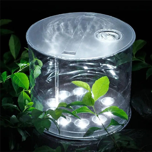 Solar - Powered Folding Garden Lamp - Portable Led Outdoor Lighting for Garden and Yard