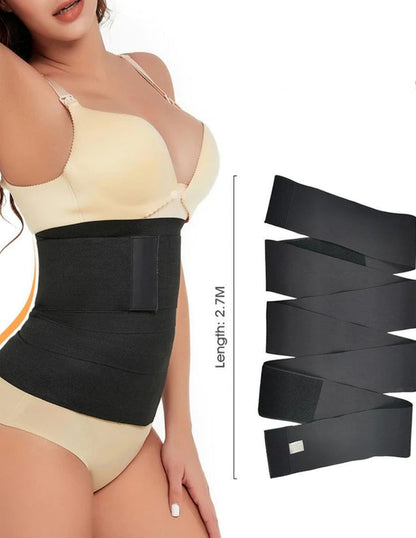 Figure Shaping Waist Belt - Adjustable Waist Wrap For Women