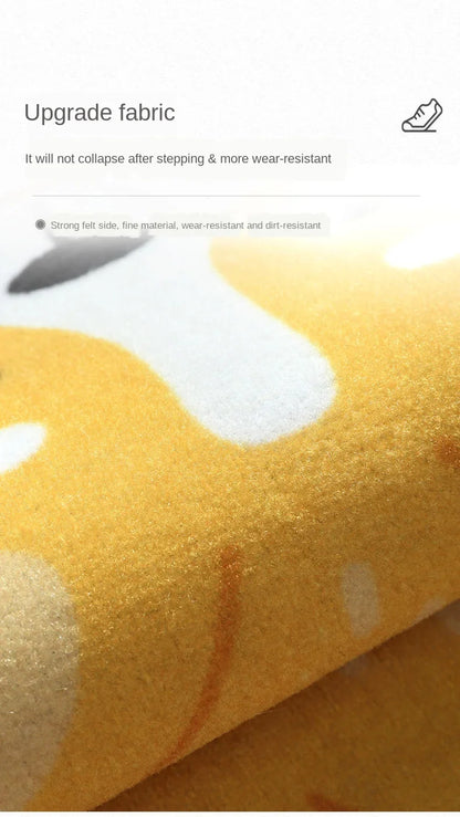 Cute Animal Non - Slip Mat - Pet Design for Kitchen , Bathroom and Hallway