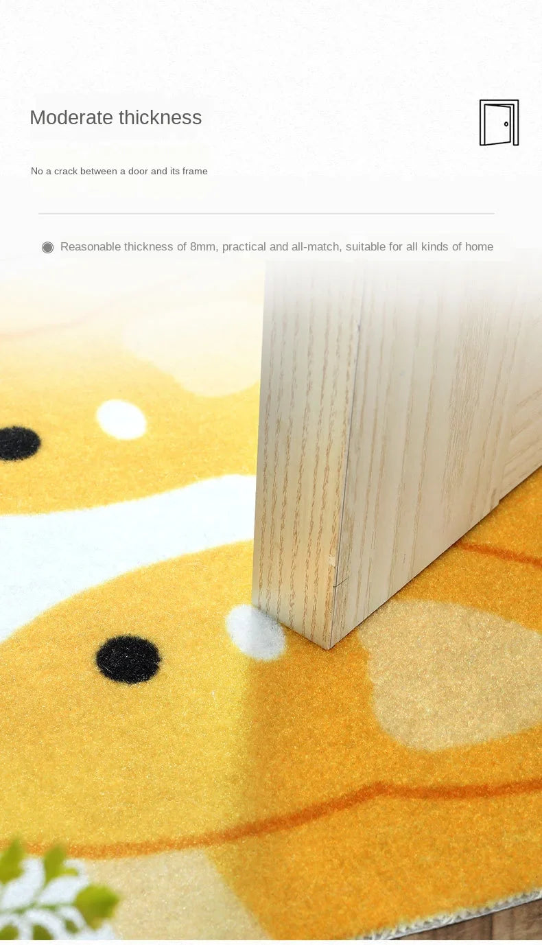Cute Animal Non - Slip Mat - Pet Design for Kitchen , Bathroom and Hallway