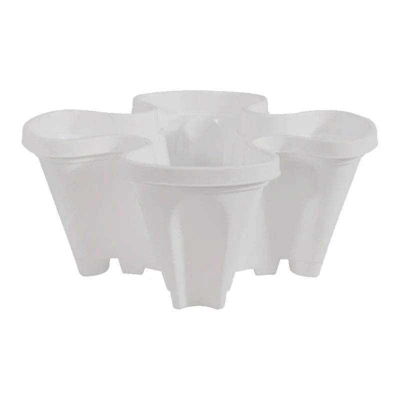 Space - Saving Stackable Plant Pots - Vertical Planting System with Castors