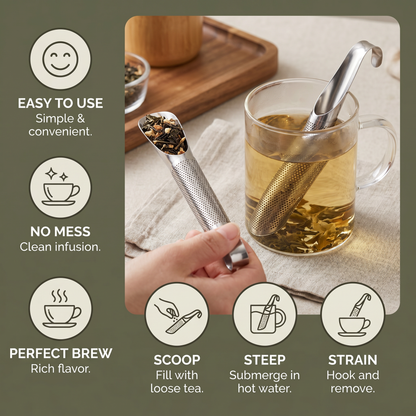 Practical and Handy Teaspoon Strainer