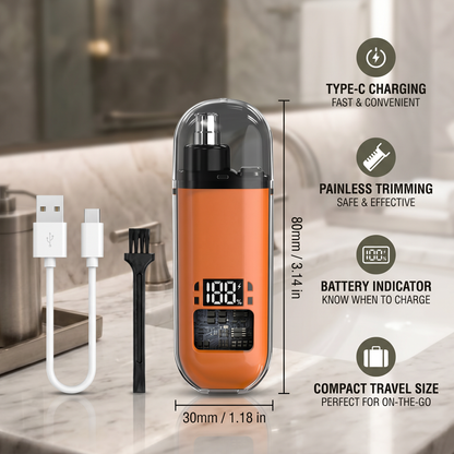 Practical Nose Hair Trimmer for On-the-Go Use