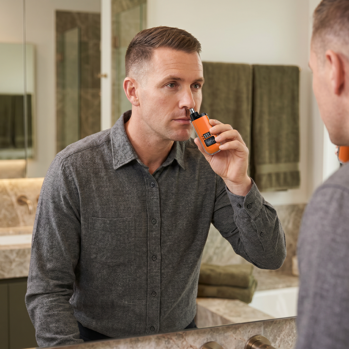 Practical Nose Hair Trimmer for On-the-Go Use