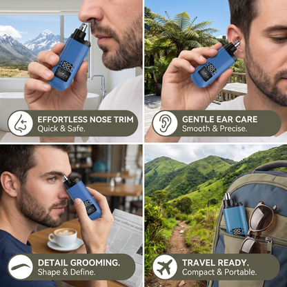 Practical Nose Hair Trimmer for On-the-Go Use