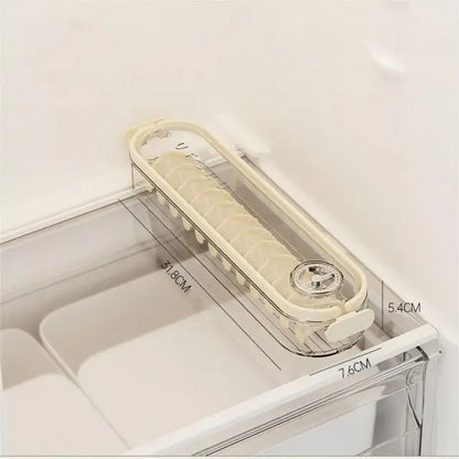 Stackable Freshness Containers with Freshness Valve - Storage Solutions for Food in the Refrigerator - Set of 4
