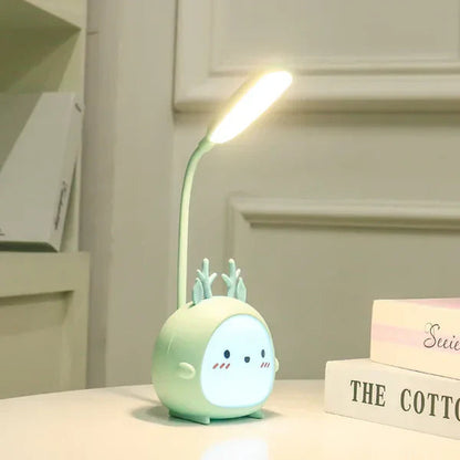 Eye-friendly Children's Reading Lamp With Usb Night Light