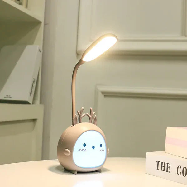 Eye-friendly Children's Reading Lamp With Usb Night Light