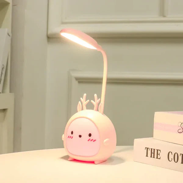Eye-friendly Children's Reading Lamp With Usb Night Light