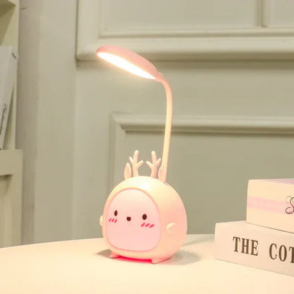 Eye-friendly Children's Reading Lamp With Usb Night Light