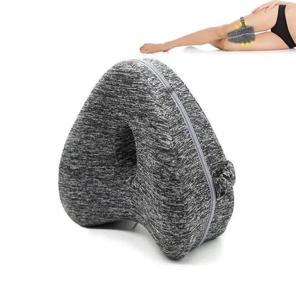 Orthopaedic Knee Cushion for Side Sleepers - Ergonomic Leg Cushion with Memory Foam for Better Sleep