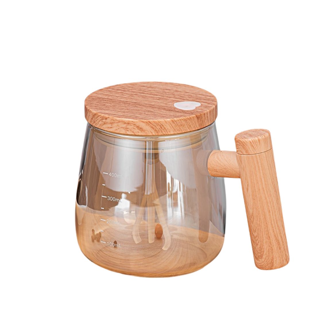 2-in-1 Wooden Mixing Cup