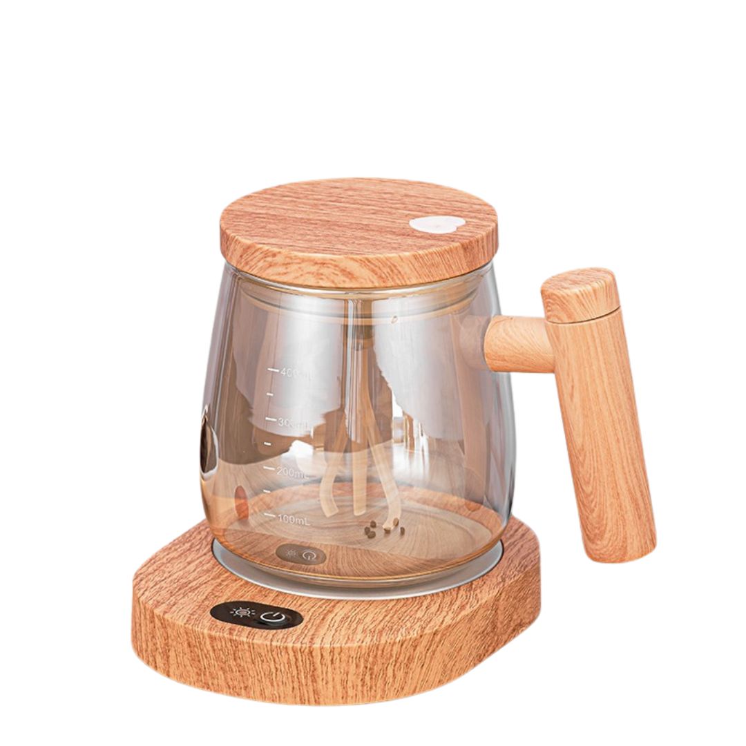 2-in-1 Wooden Mixing Cup