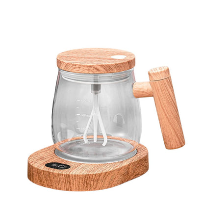 2-in-1 Wooden Mixing Cup