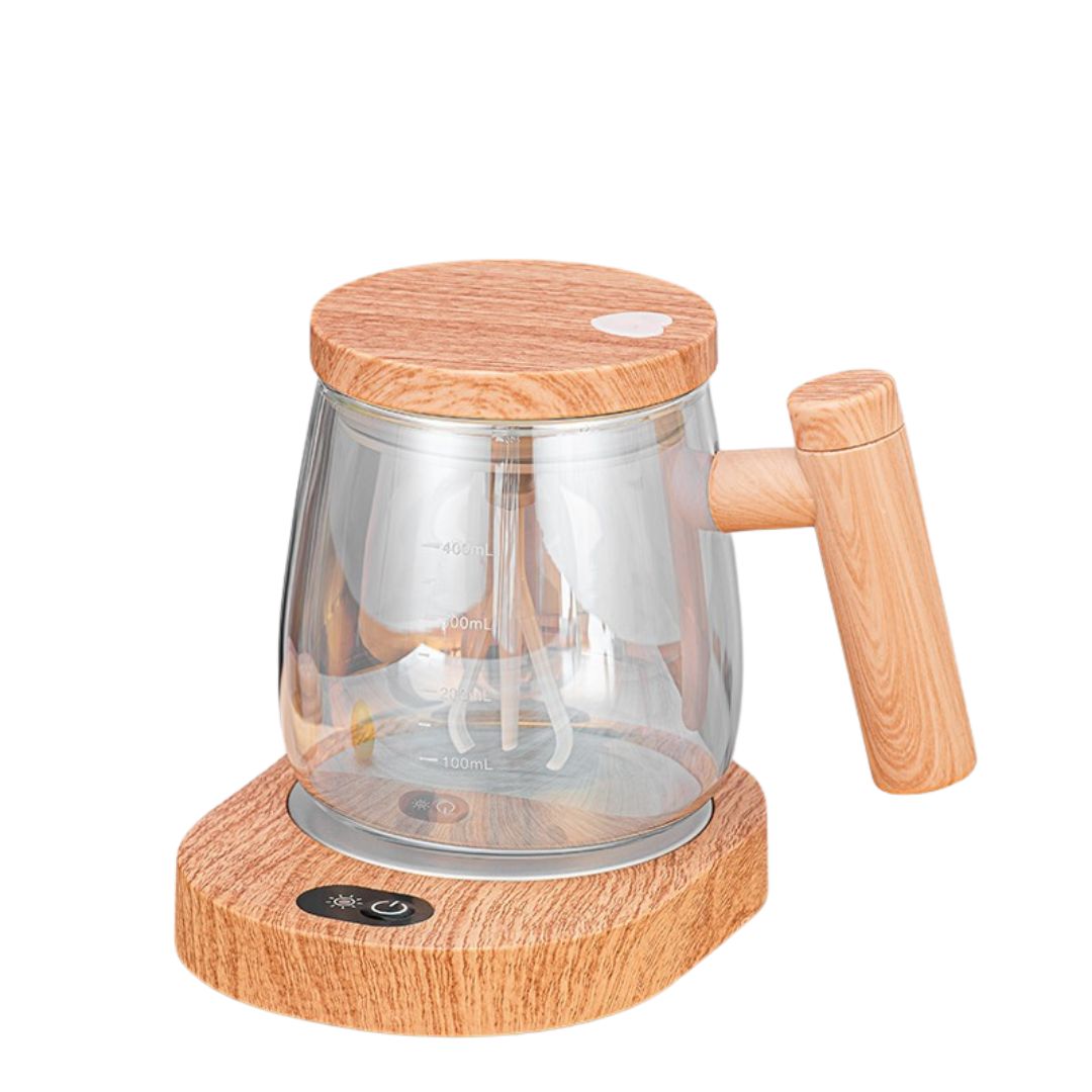 2-in-1 Wooden Mixing Cup