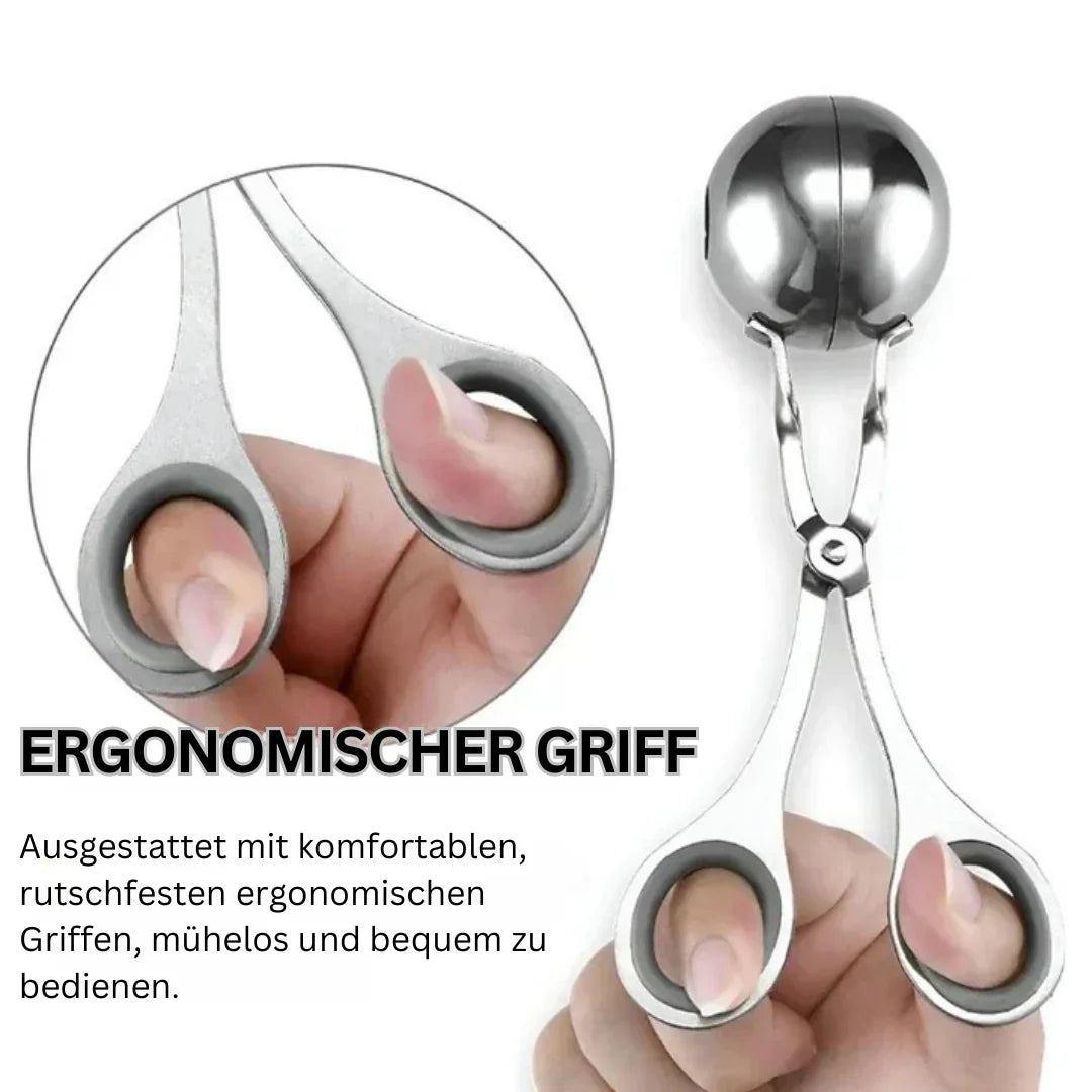 Stainless Steel Meatball Shaper - Meatball Tongs for Perfect Meatballs