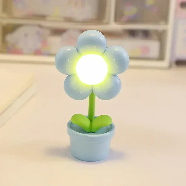Cute Flower Night Lamp for Children - Led Table Lamp in Flower Design for the Children 's Room