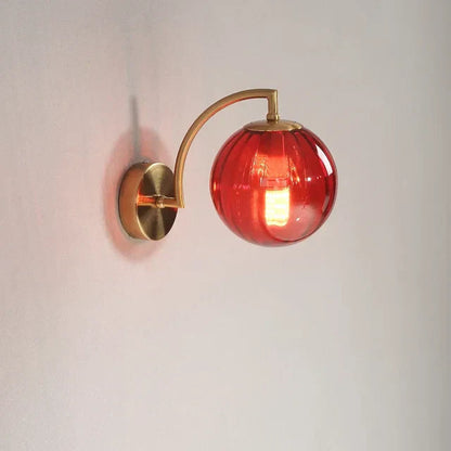 Elegant Wall Light With Glass Design
